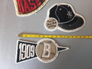 Parches de béisbol decorativos