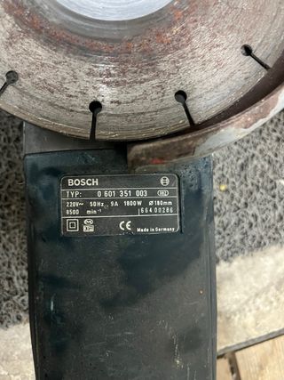 Radial Bosch GWS 18-180
