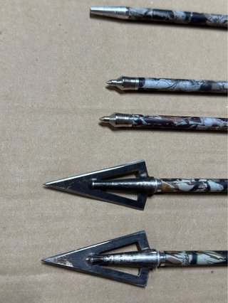 Pack 5 Flechas Geologic 500 HC Camuflaje