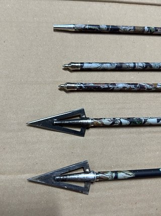 Pack 5 Flechas Geologic 500 HC Camuflaje