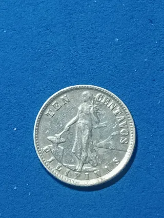 Moneta USA Filippine 1938 Argento