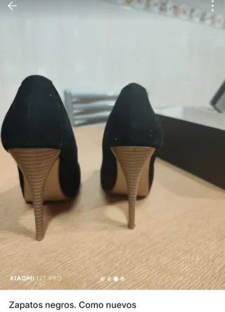 Zapatos de tacón Mango negros