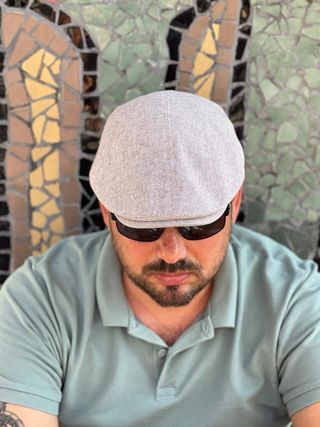 Boina de lino para verano