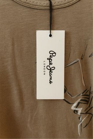 Camiseta Pepe Jeans verde mujer