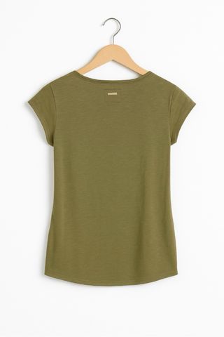 Camiseta Pepe Jeans verde mujer