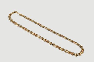 Gargantilla De Oro Combinado De 18K.. Ref: 023-02-00594