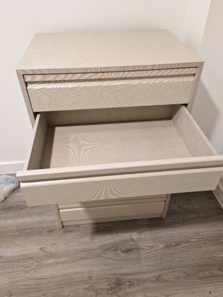 Cajonera/Cómoda Beige a Estrenar