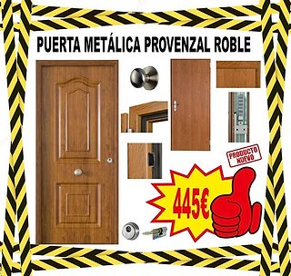 PUERTAS METÁLICAS EXTERIOR