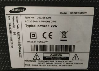 Samsung TV/Monitor 22 Negro
