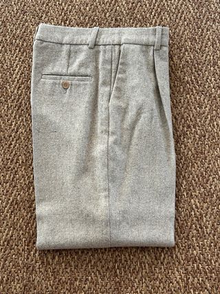 Pantalón de vestir mujer color crudo