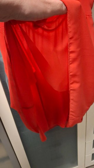 Vestito corallo taglia 44/46
