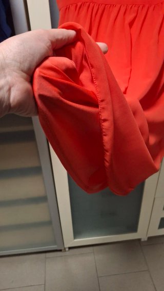 Vestito corallo taglia 44/46