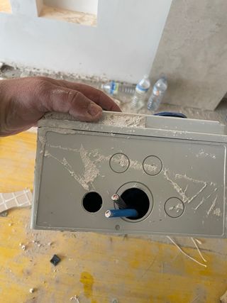 Cuadro de luz de obra con 4 enchufes