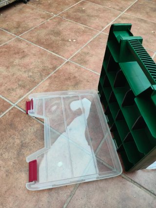 Maletín organizador Parkside doble cara