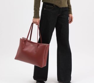 Borsa Coccinelle rossa in buone condizioni