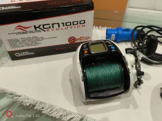 Carrete Eléctrico Pesca KGN1000 Ferrari