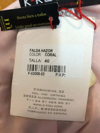 Falda  midi lentejuelas