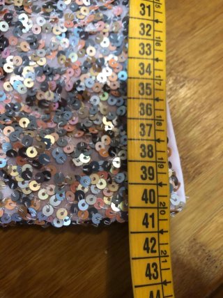 Falda  midi lentejuelas