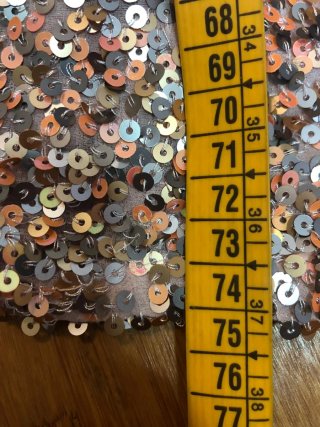 Falda  midi lentejuelas