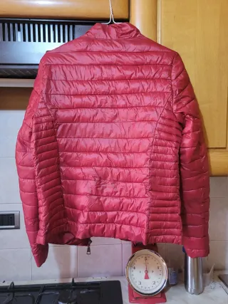 Giacca donna imbottita rossa