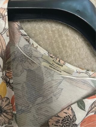 Top Veraniego Pull&Bear Talla S Estampado Floral