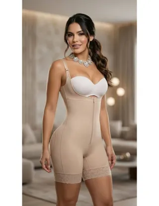 Faja Reductora Colombiana Beige varias tallas