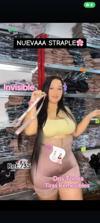 Faja Reductora Colombiana Beige varias tallas