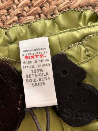 Top seda Miss Sixty mujer verde