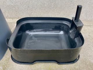 Lettiera chiusa per gatti con filtro