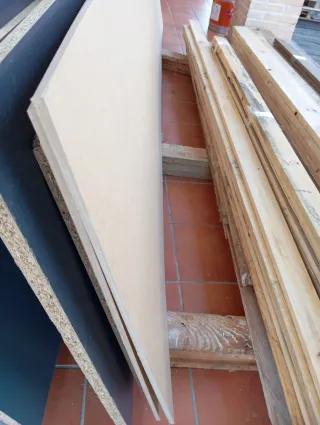 Tableros, tablónes de D.M