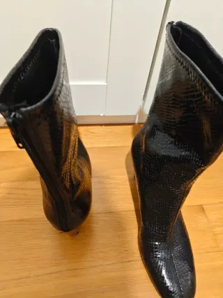 Botín Zara Negro Talla 38