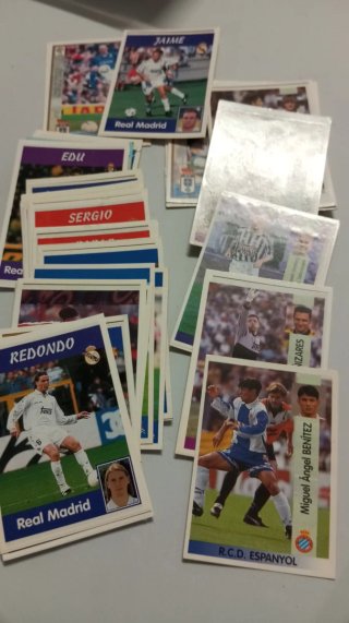 Cromos de fútbol Panini