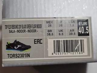 Zapatillas fútbol sala Joma Top Flex 40.5