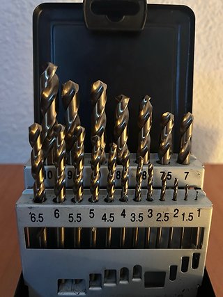 Juego brocas blue master HSS-Co 1-10mm
