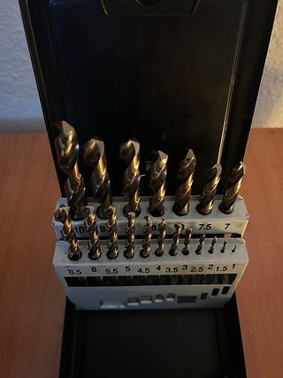 Juego brocas blue master HSS-Co 1-10mm