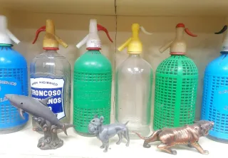 Colección de botellas SIFONES ANTIGUOS
