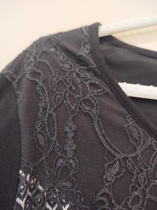 Vestido Tu•Ya Talla 50 Negro Rojo