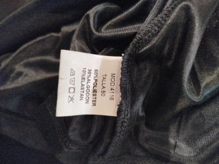 Vestido Tu•Ya Talla 50 Negro Rojo