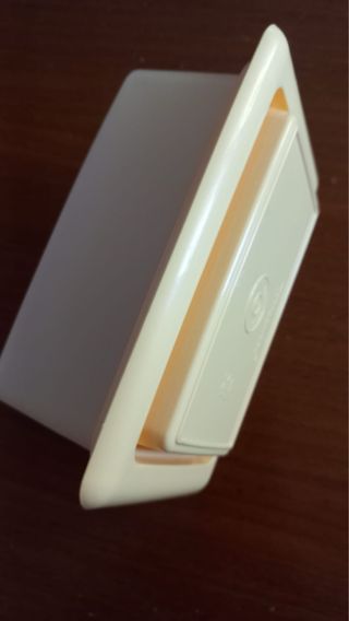 Portaburro Tupperware Trasparente e Giallo