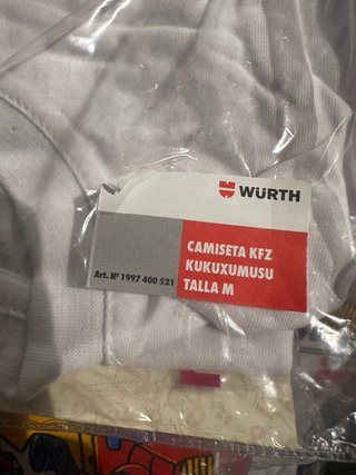 Camiseta WURTH KFZ Kukuxumusu
