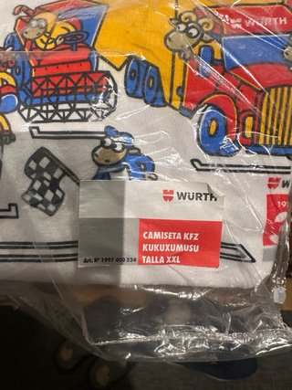 Camiseta WURTH KFZ Kukuxumusu