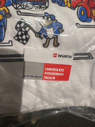 Camiseta WURTH KFZ Kukuxumusu