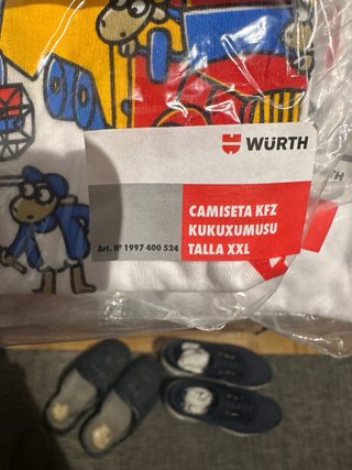 Camiseta WURTH KFZ Kukuxumusu
