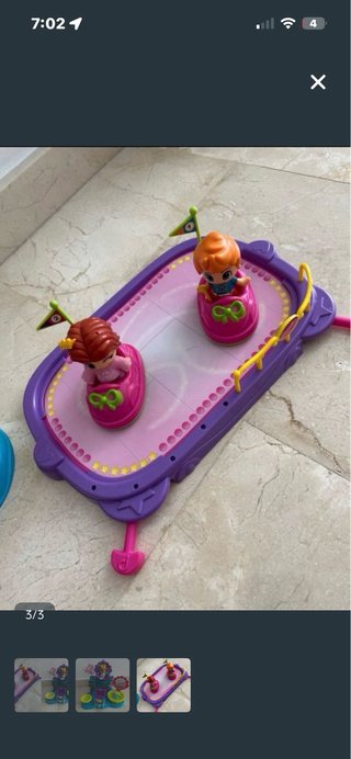 Lote Pinypon Set de Juego Sirenas y Patines