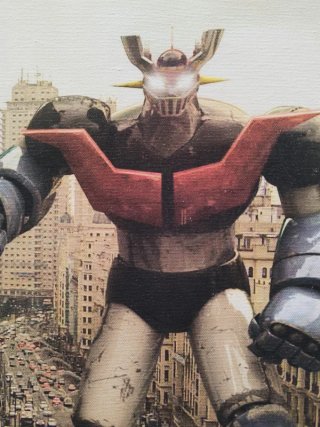Mazinger Z en Gran Vía, Madrid