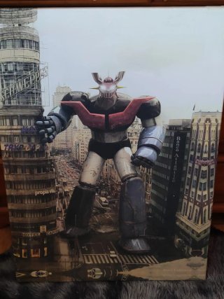 Mazinger Z en Gran Vía, Madrid