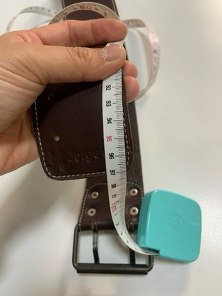 Cinturón de cuero marrón (38in | 95cm)