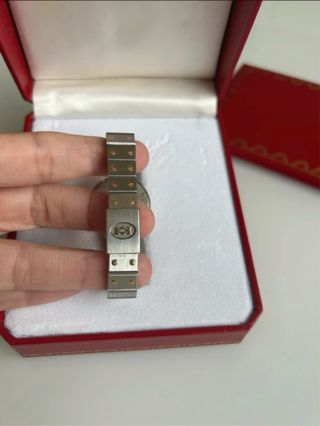 Cartier Santos Ronde con papeles y factura