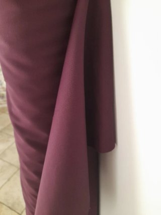 Tessuto cotone color prugna