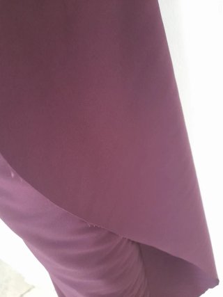 Tessuto cotone color prugna